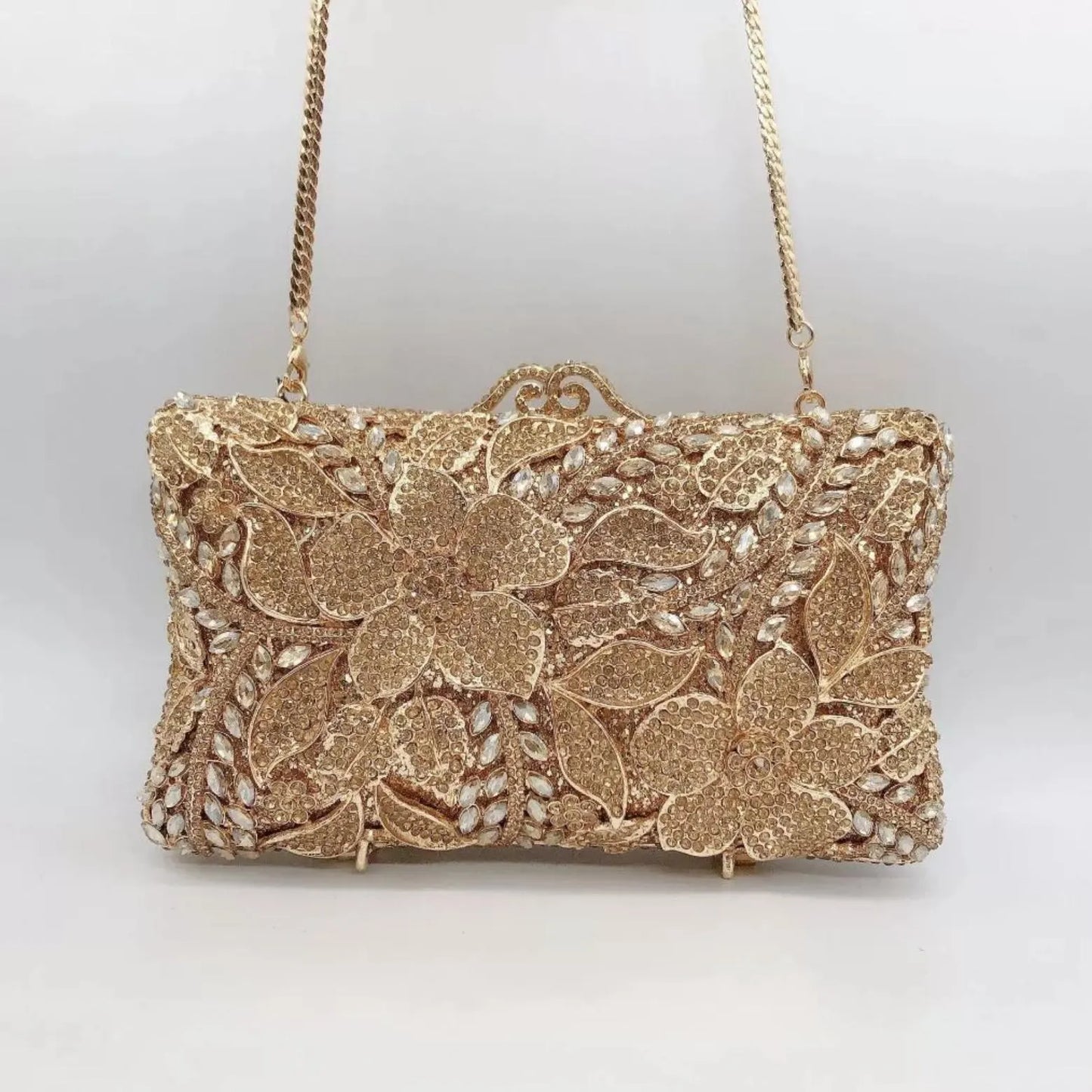 Tangled Couture Golden Clutch